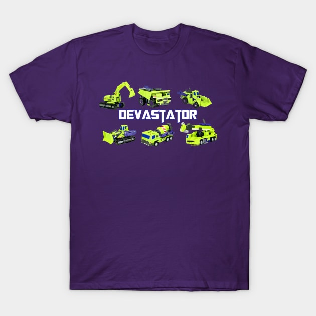 Devastator T-Shirt by ningsitihar